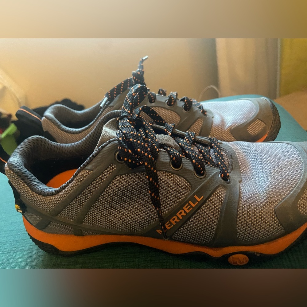 Merrell Proterra Continuum Shoes Grey/Orange Gore-Tex J41885